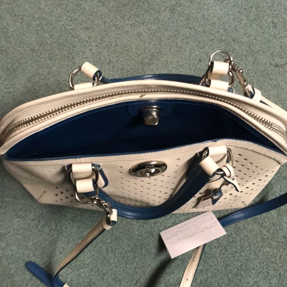 Coach “Prince Street” satchel leather handbag - Picture 3 of 6